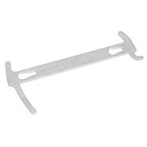 BBB BTL-125 Multi-tool Chainchecker Met Ketting Haak En 5/6/8mm Ringsleutel Zilver
