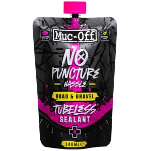 Muc Off Muc-off road & gravel tubeless sealant 140ml Zwart