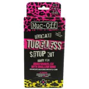 Muc Off Muc-off ultimate tubeless kit road/gravel/xc 44mm Zwart