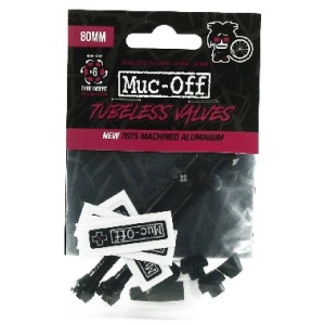 Muc-off Tubeless Ventiel Set 80mm Zwart