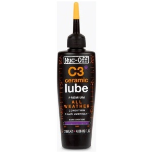 Muc Off Muc-off kettingolie c3 all weather lube ceramic 12 Zwart