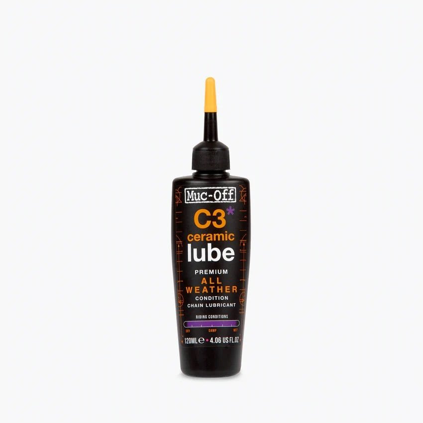 Muc Off Muc-off kettingolie c3 all weather lube ceramic 12 Zwart