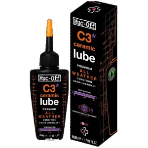 Muc Off Muc-off kettingolie c3 all weather lube ceramic 50 Zwart